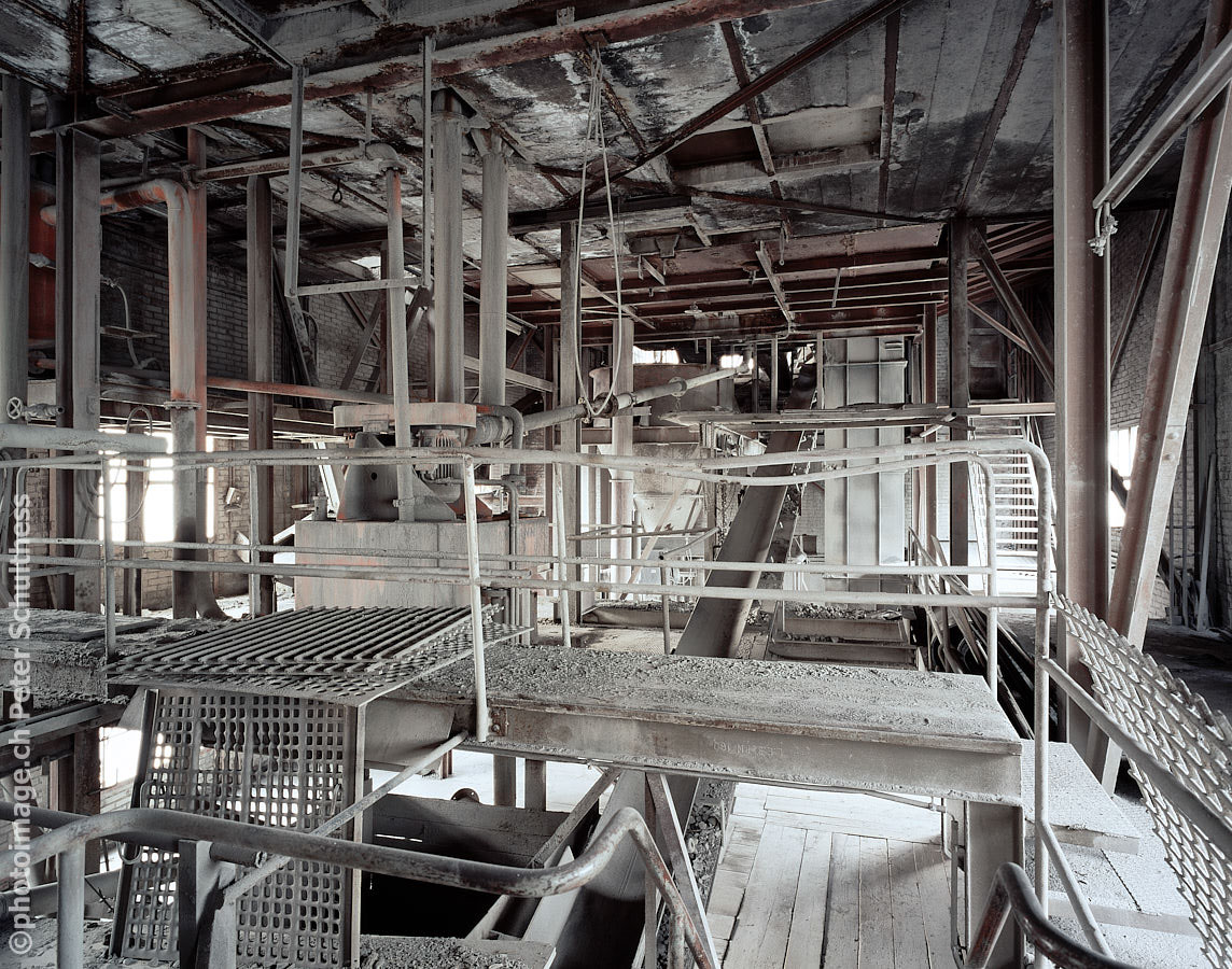 1966 wurde der Bergwerksbetrieb eingestellt. Seither bangt das Schotterwerk um seine bauliche Existenz. 