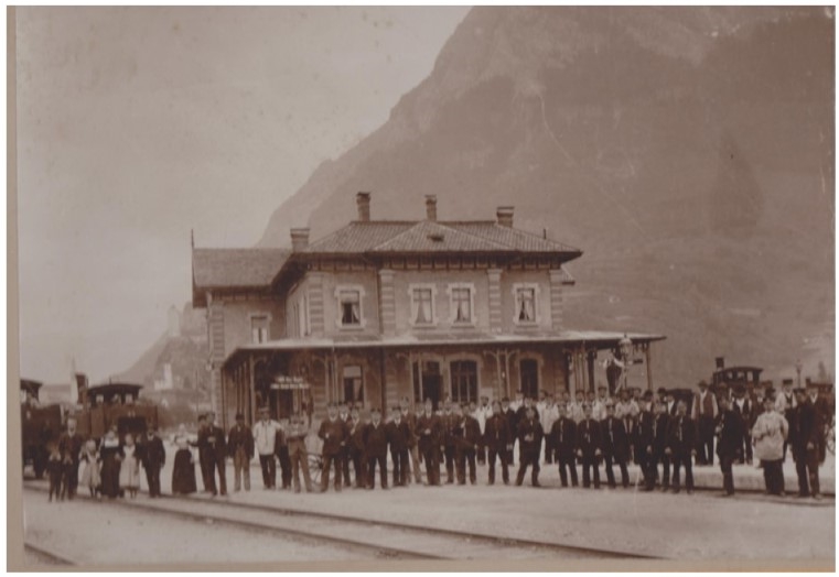 Und natürlich auch die vielen Mitarbeiter in jener Zeit schätzten es sehr (ca. 1950)