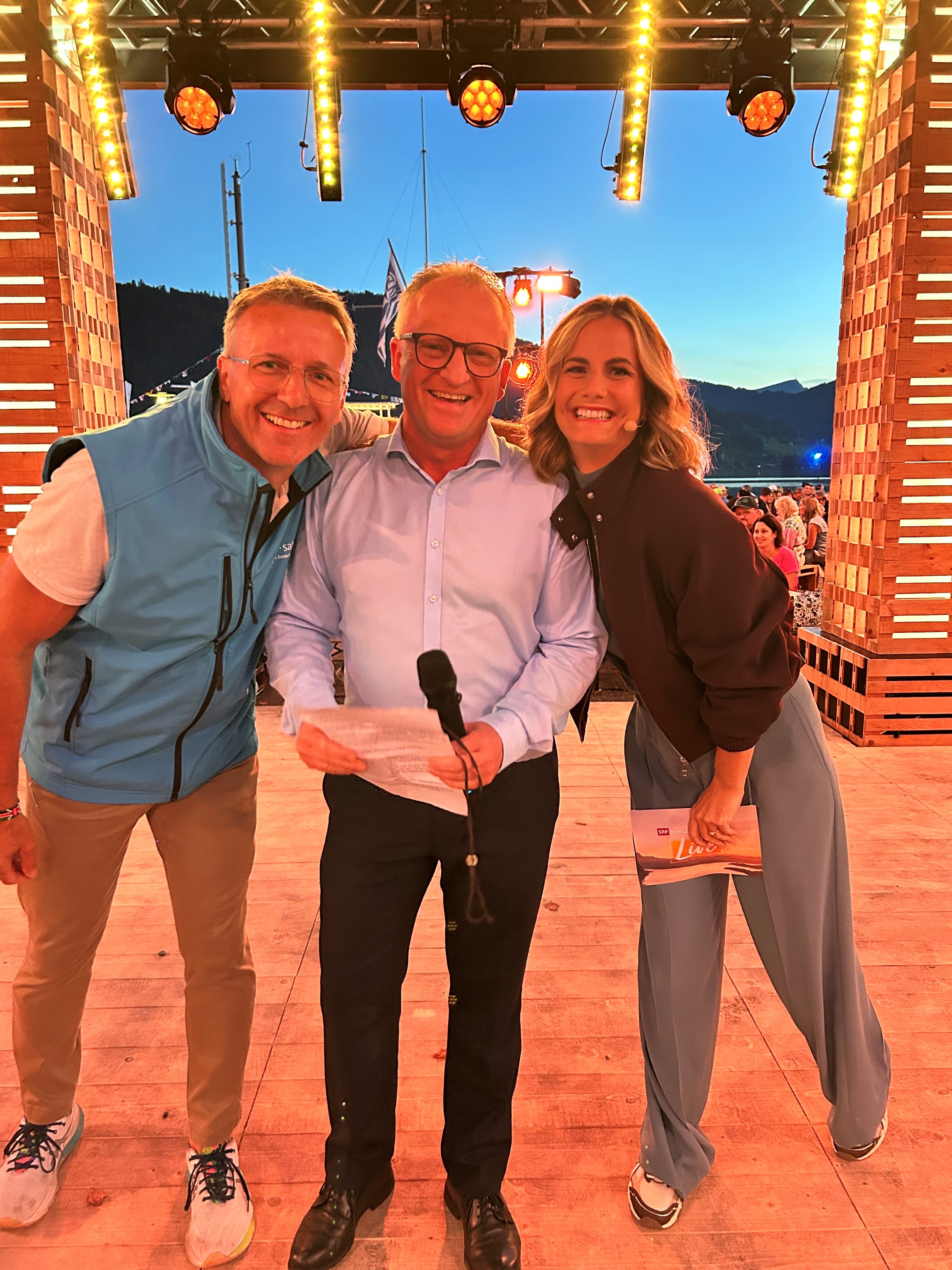 Thomas Iten, Marcel Güntert, Fabienne Gyr 