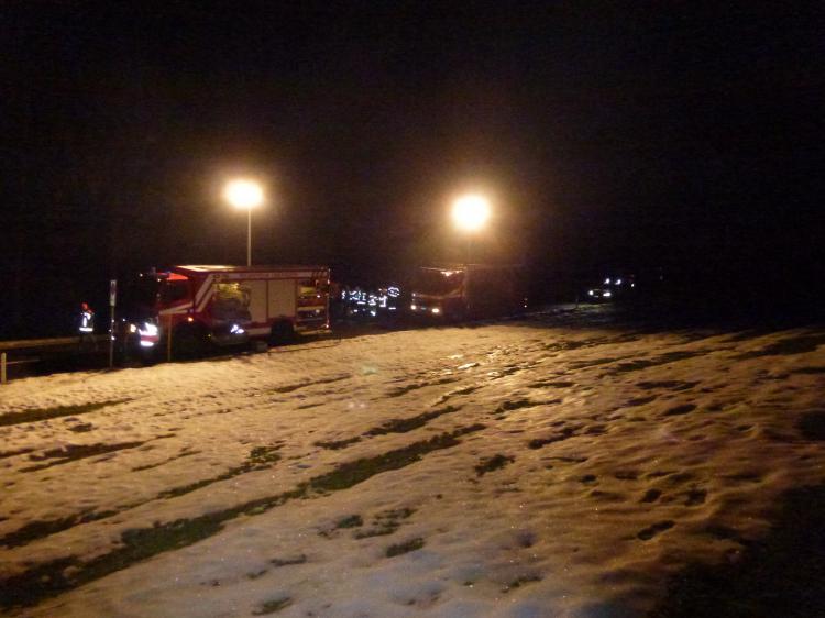 Fahrzeugbrand Botsrank 9. Dezember 2015
