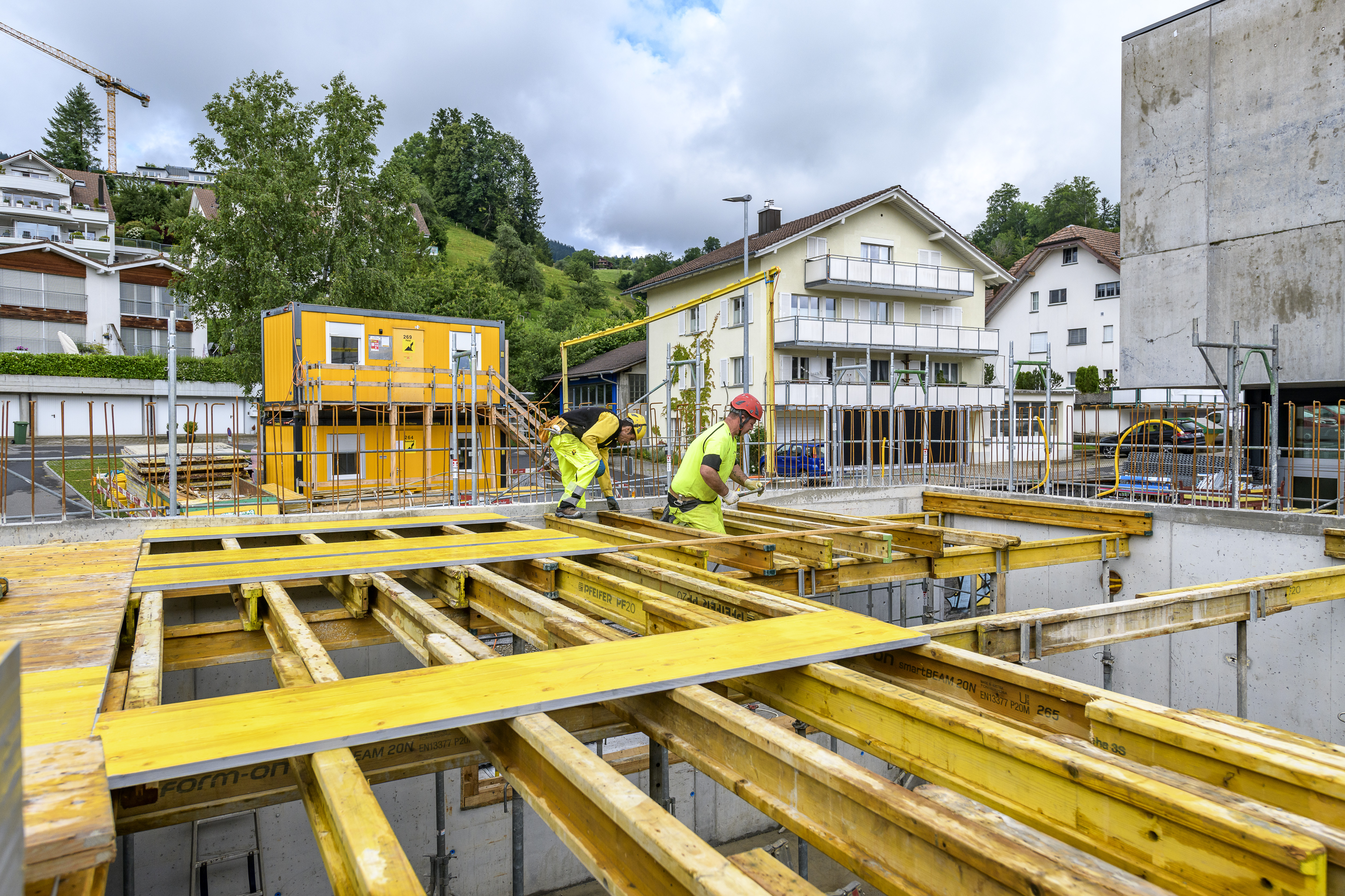 Auch während der Sommerferien steht der Betrieb nicht still. 