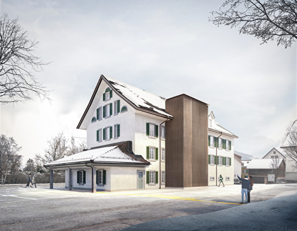 Visualisierung Lagerhaus