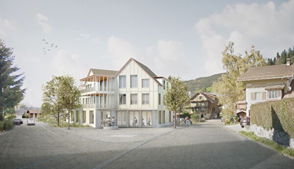 Visualisierung neues Mehrzweckgebäude