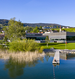 Ägeribad mit Sicht von aussen 