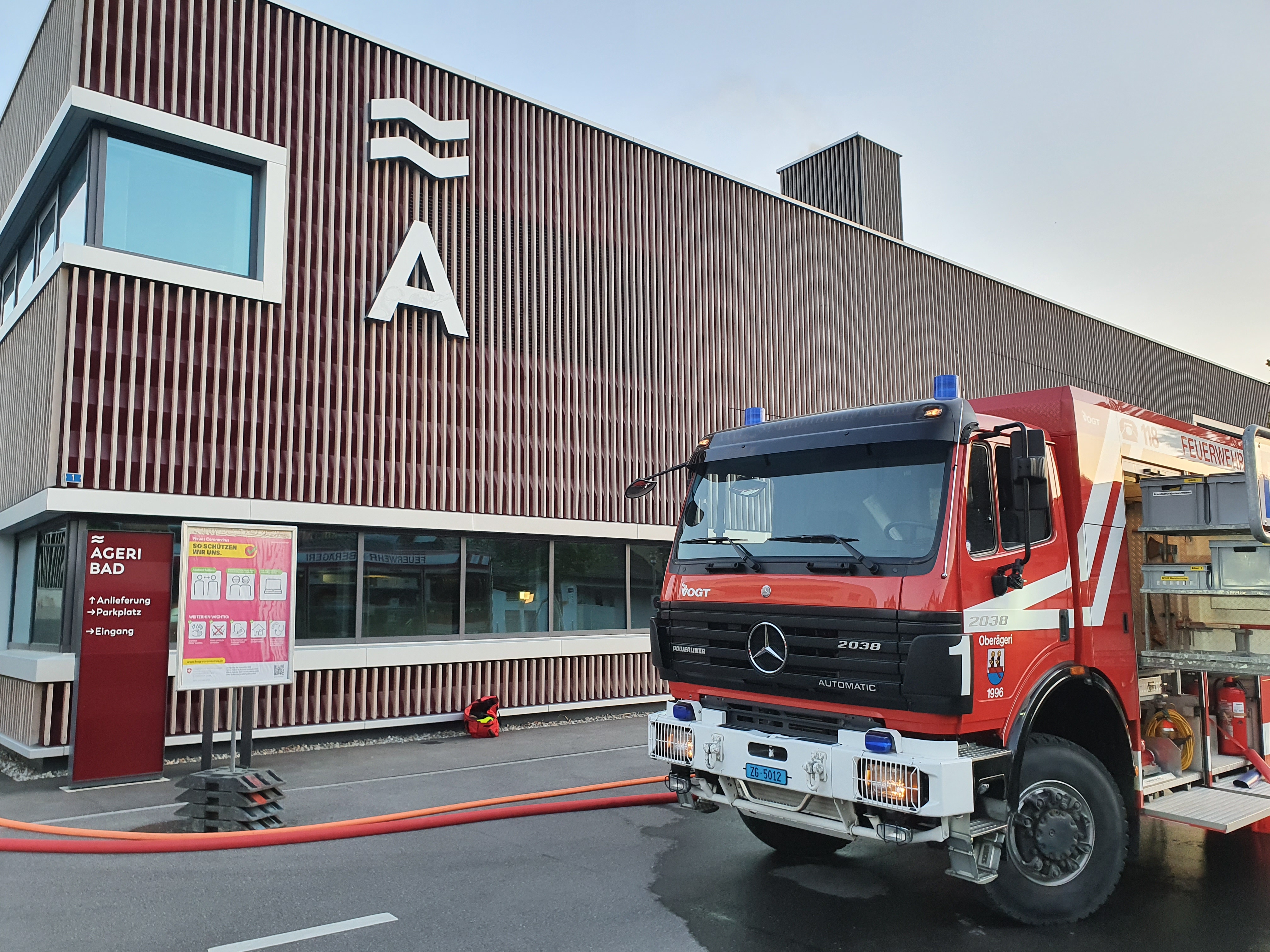 unfall oberägeri heute