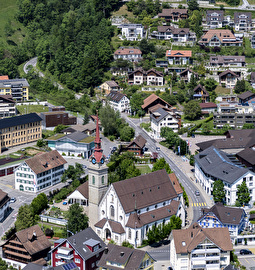 Luftbild Dorf