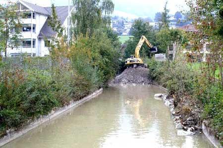 20.09.2005 - Jetzt wird Platz geschaffen!