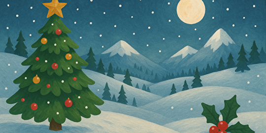 Weihnachtslandschaft 