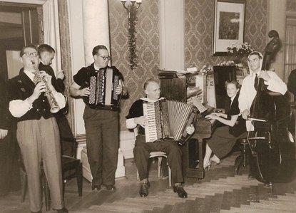 Jost Ribary, Ernst Kuratli, Albert Hagen, Bethly Ribary, Kari Keiser