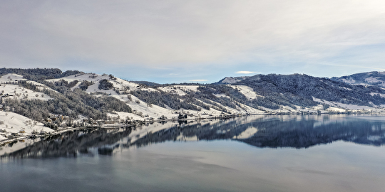Winterbild Oberägeri