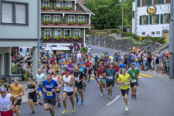 Teilnehmerfeld Ägeriseelauf 