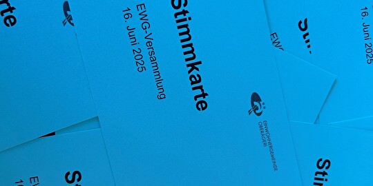 Stimmrechstausweise