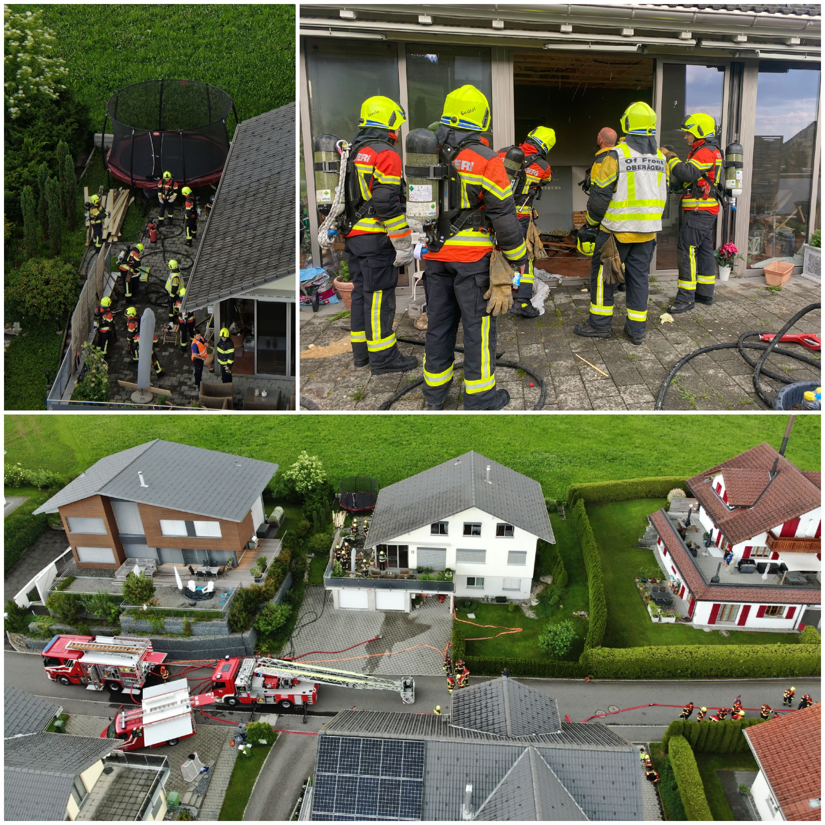 Brand Wintergarten Flurweg