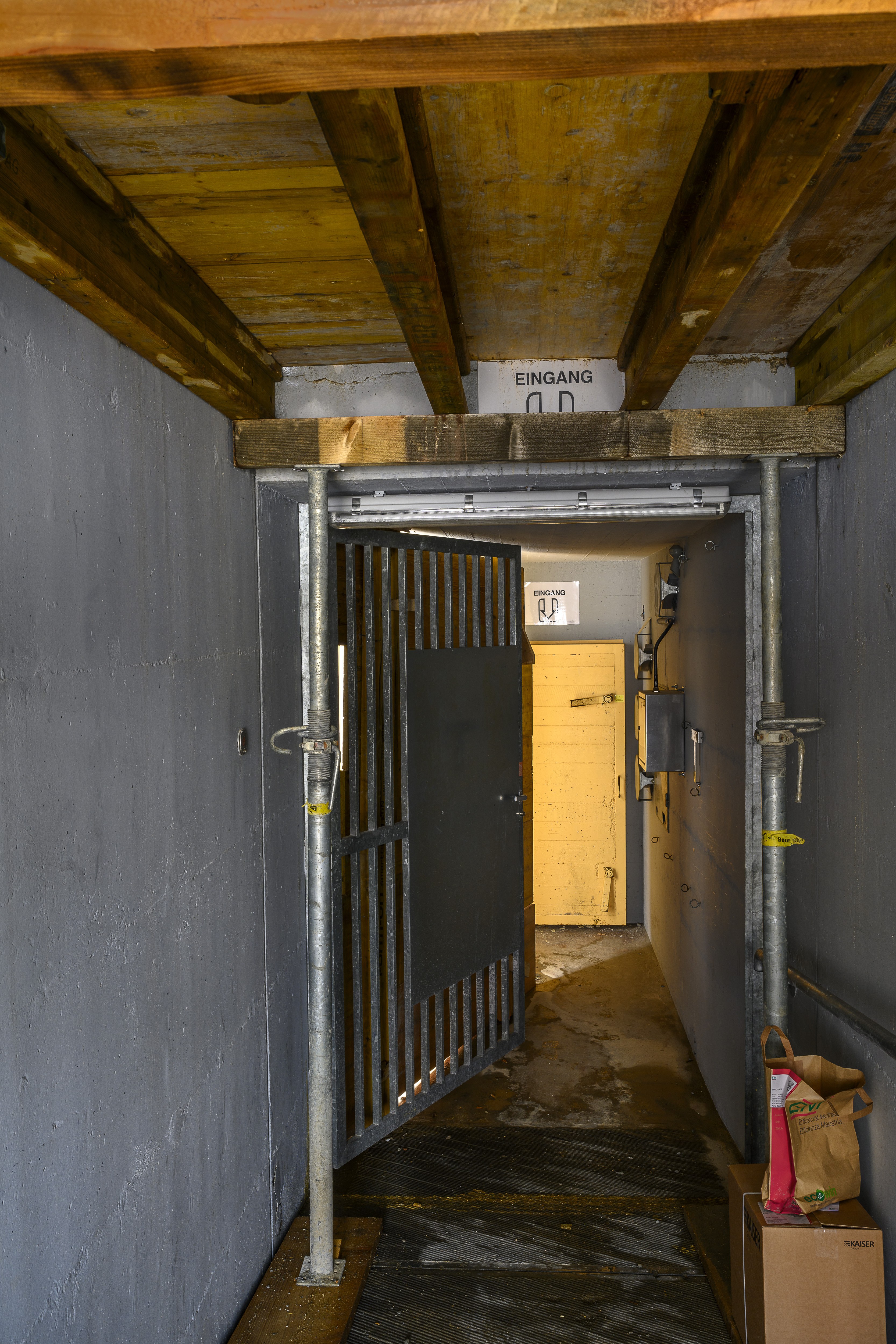 Es geht voran auf der Baustelle. 