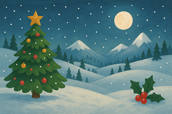 Weihnachtslandschaft 