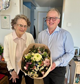 Ilse Pöthig und Marcel Güntert 