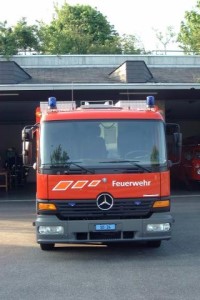 Tanklöschfahrzeug der Feuerwehr Lüsslingen-Nennigkofen