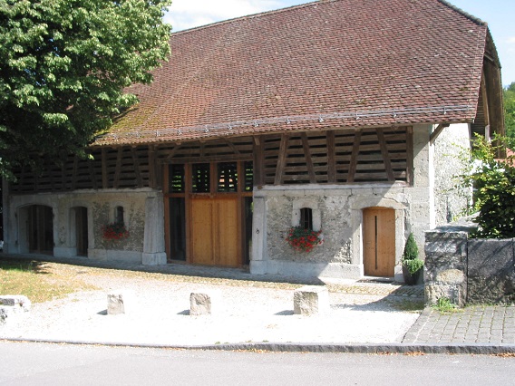 Die Pfarrscheune in Lüsslingen