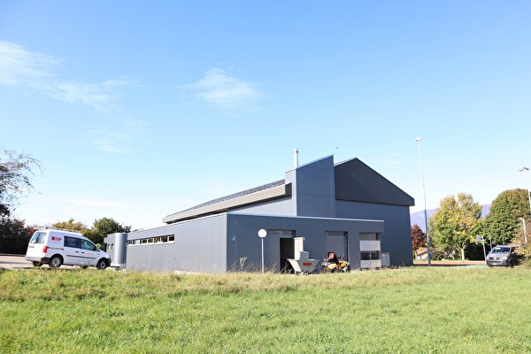 Die Mehrzweckhalle Lüsslingen