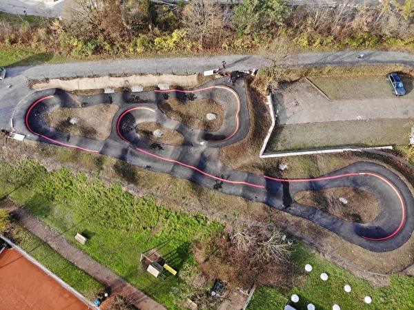 Drohnenaufnahme Pumptrack