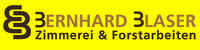 Logo Zimmerei & Forstarbeiten Bernhard Blaser