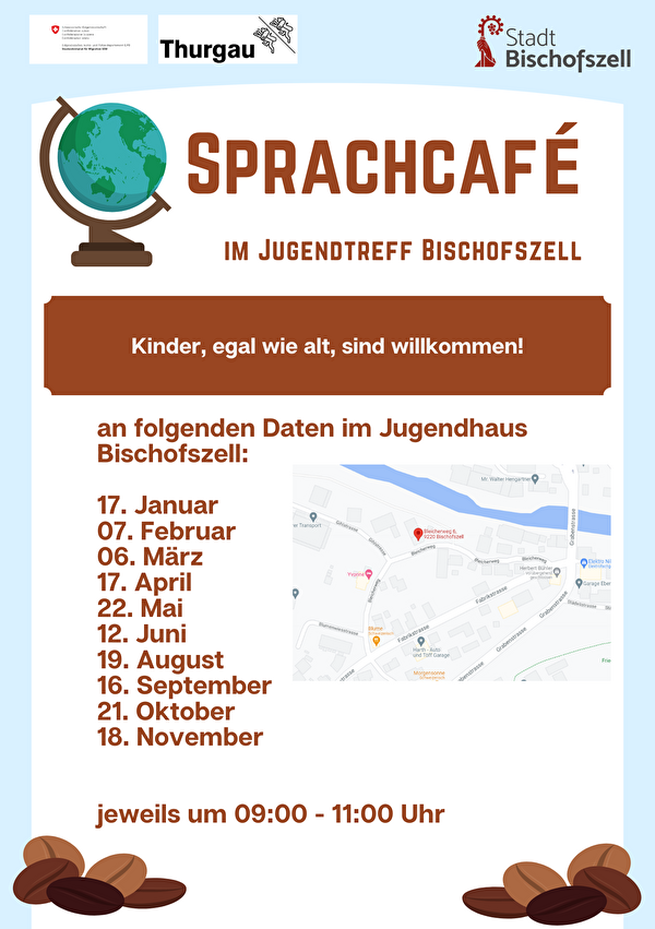 Flyer Sprachcafé Bischofszell