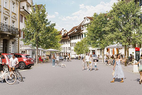 Visualisierung Marktgasse