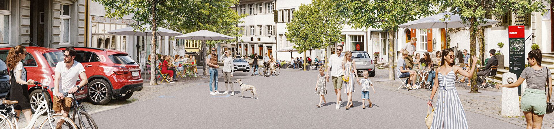 Marktgasse Visualisierung