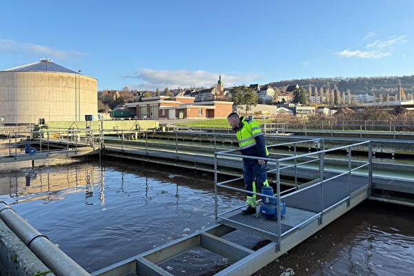Sven Lüthi auf Inspektion