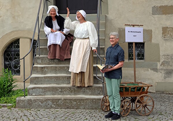 Team Zeitreise ins Mittelalter
