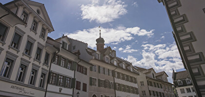 Ansicht Häuserfront Marktgasse