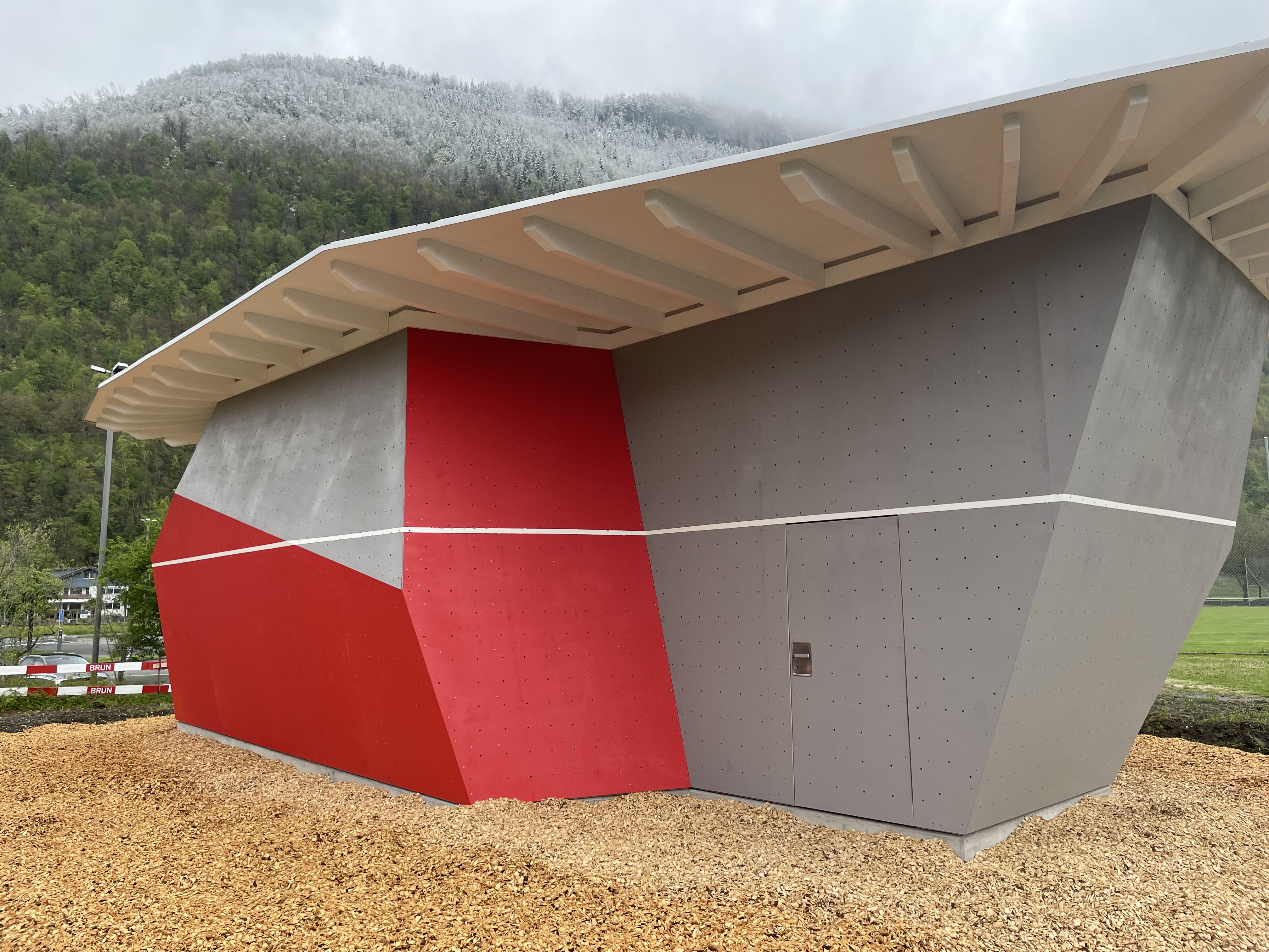 Boulder-Block im Bau (Stand April 2024)