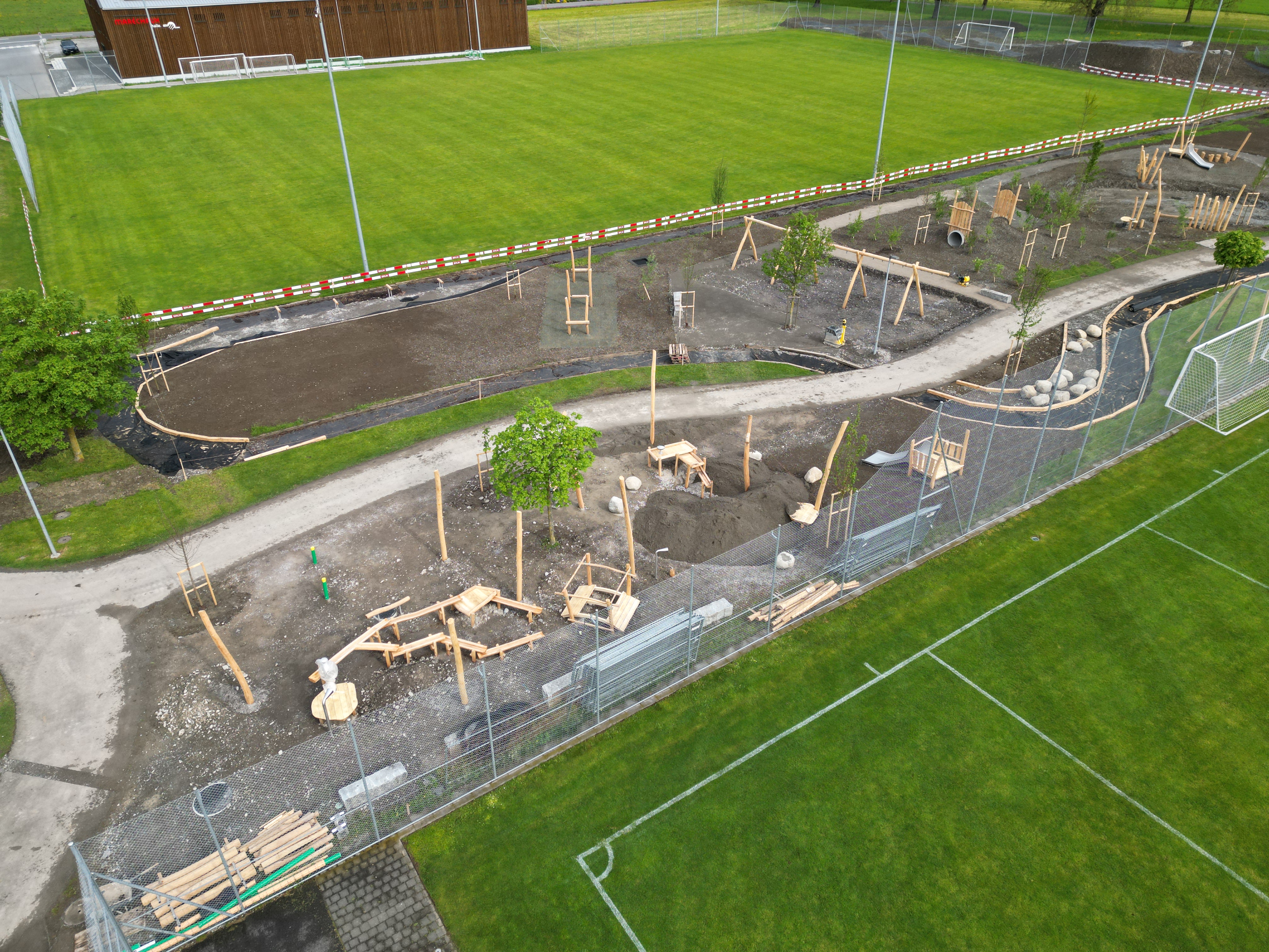 Stand Anfang Mai 2024