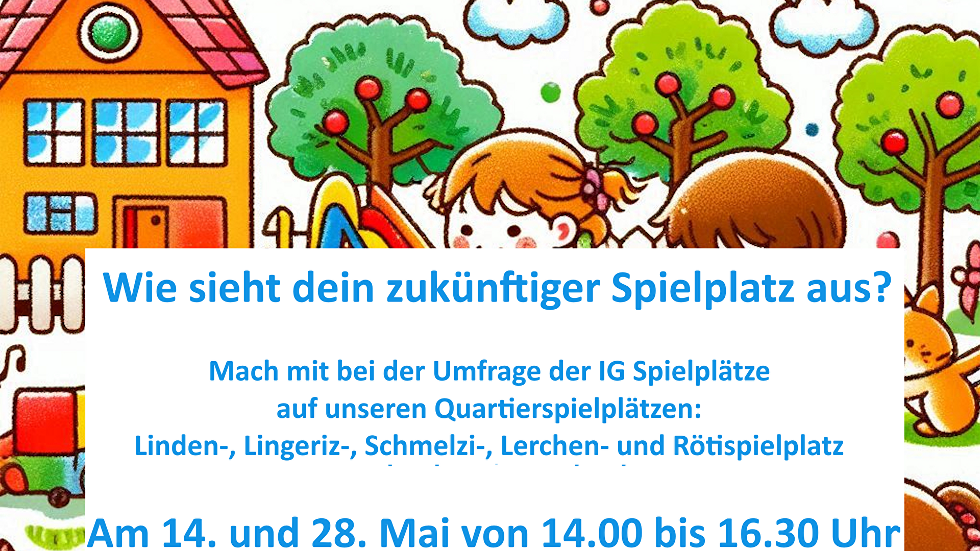 Umfrage Spielplatzkonzept