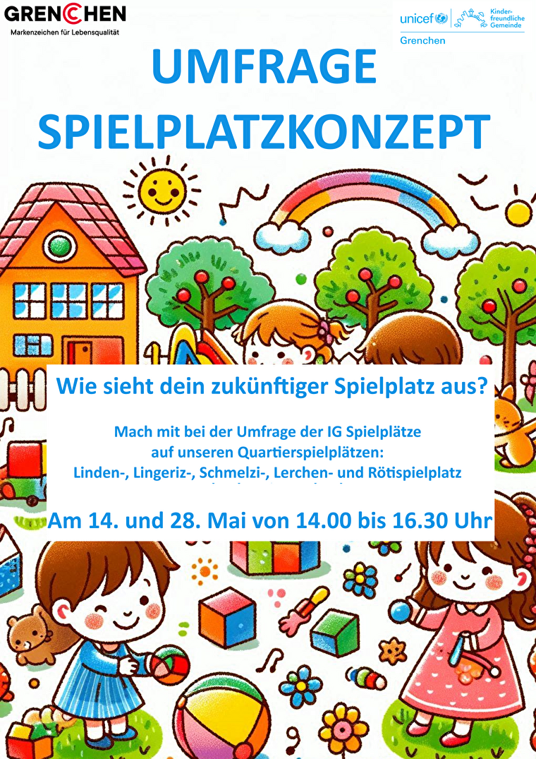 Umfrage Spielplatzkonzept