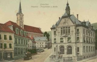 Ansicht auf den alten Postplatz