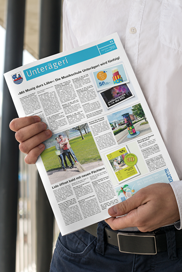 Gemeindenachrichten April 2022 in der ZugerPresse