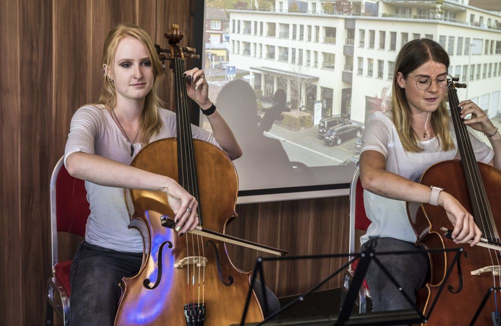 Ensembles «4Cellos» der Musikschule Unterägeri