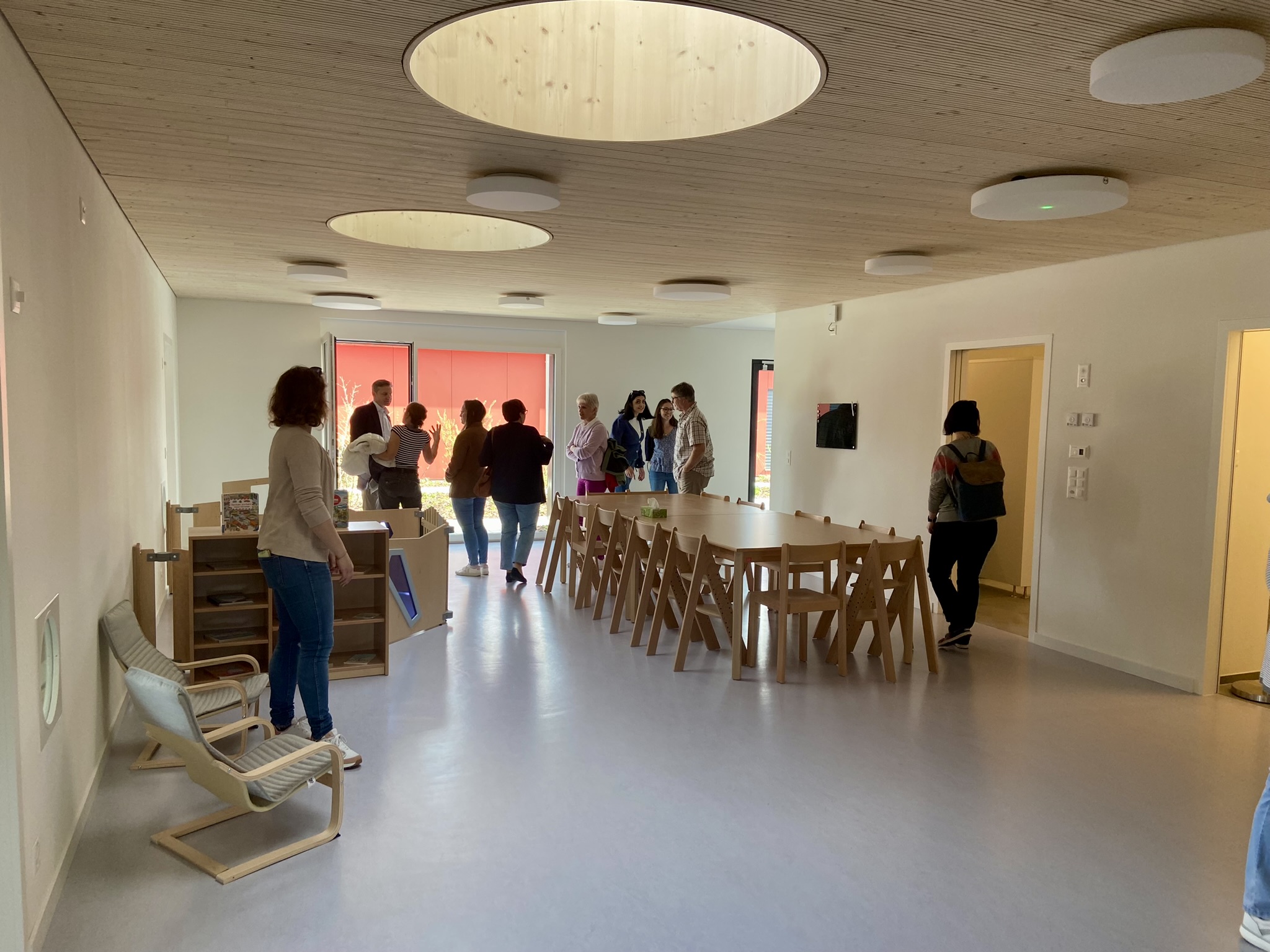 Die neue Kinderkrippe mit zwei zusätzlichen Gruppen