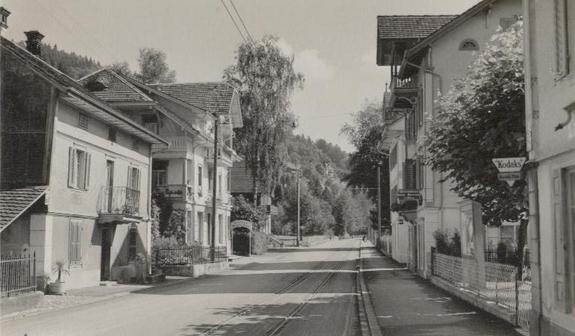 Seestrasse Richtung Oberägeri
Ansicht bis 1939