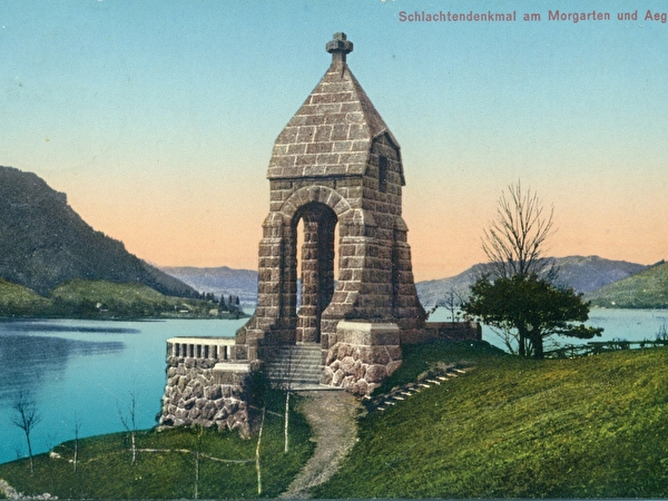Morgarten Schlacht-Denkmal 1917