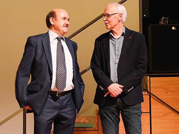 Verabschiedung von Gemeinderäten Josef Iten-Nussbaumer und Beat Iten