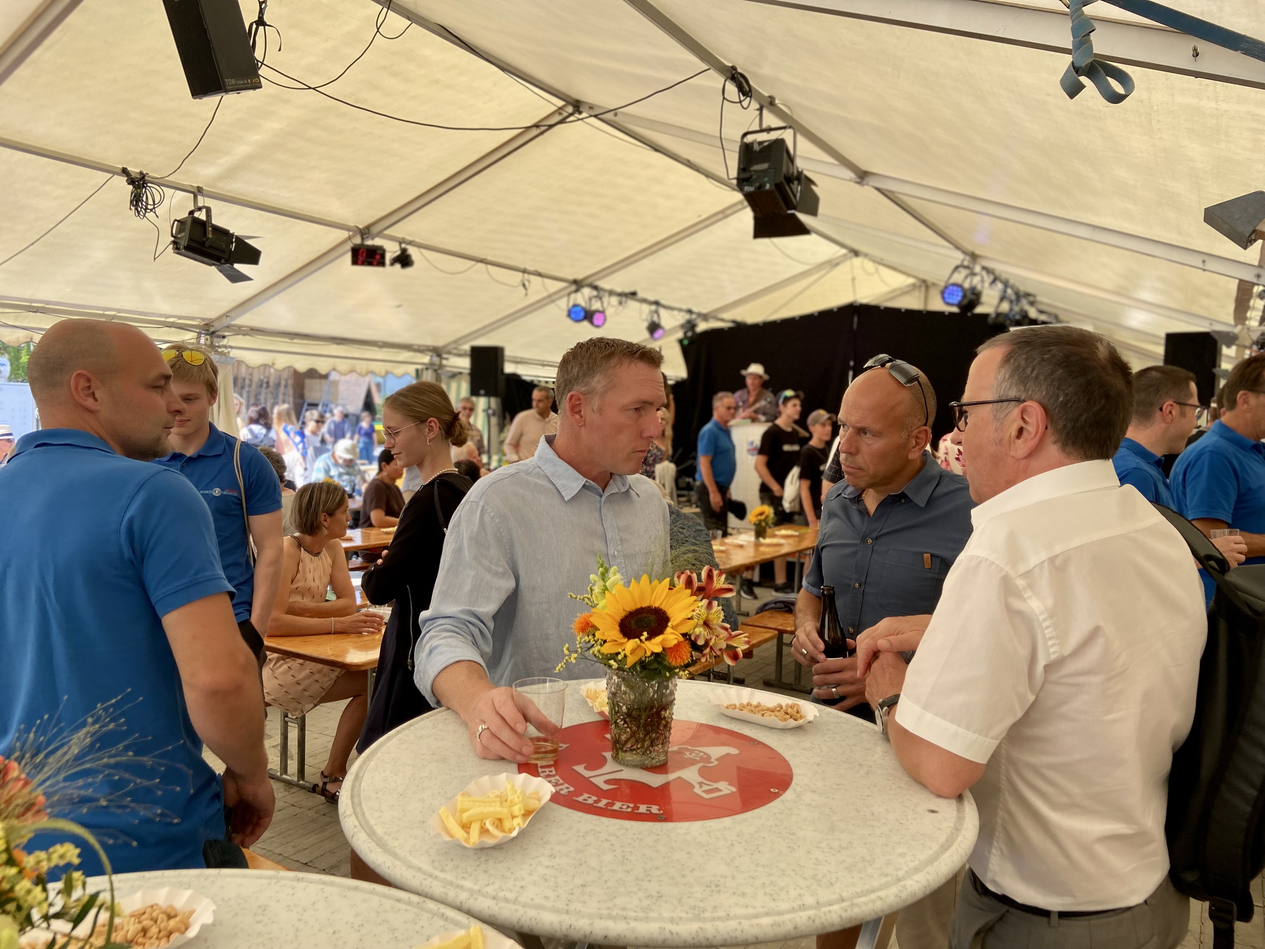 Begrüssungsapéro der Gemeinde Unterägeri für die Bevölkerung