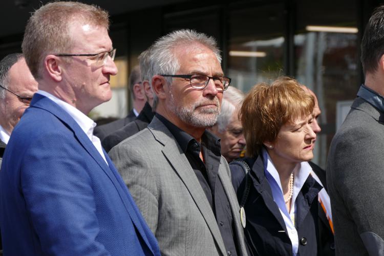 Politprominez mit Heinz Tännler und Paul Langenegger