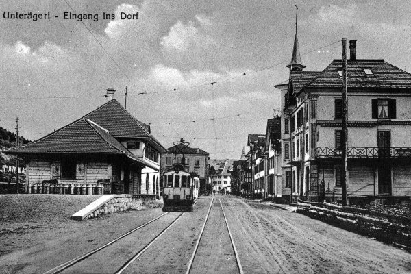 Zugerstrasse um 1920