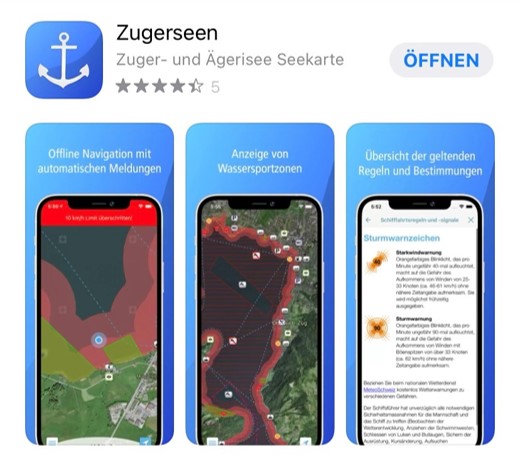 Zuger Seen App
