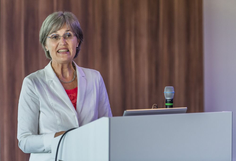 Regierungsrätin und Volkswirtschaftsdirektorin Silvia Thalmann-Gut 