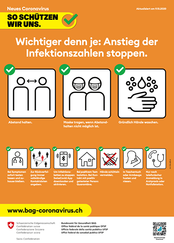 BAG Plakat Orange – Corona