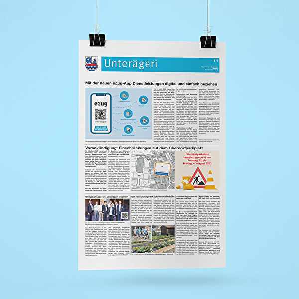 Gemeindenachrichten Zuger Presse Juni 2023