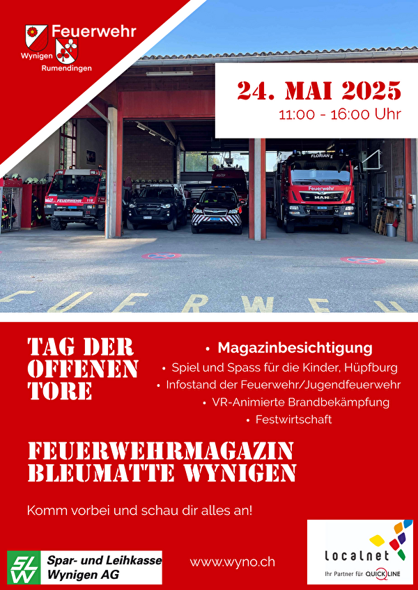 Flyer Tag der offenen Tore